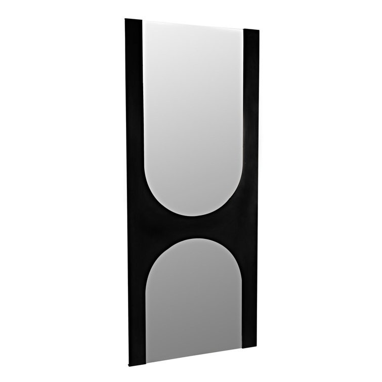 Noir Trading Inc. Himeno Metal Rectangle Wall Mirror Wayfair